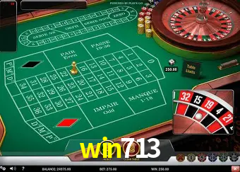 Roulette Table win713